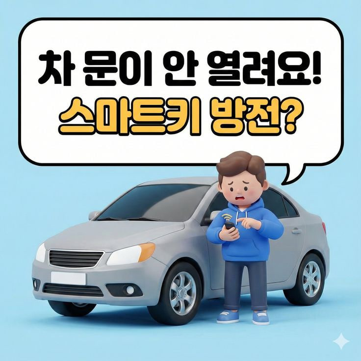 스마트키 방전 시동